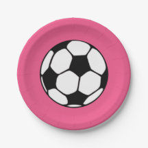 Voetbal Pink Meisjes Verjaardagsfeestje