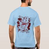Voetbal Play T-Shirt Ontwerp (Achterkant)