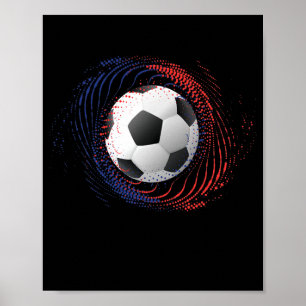 Voetbal Player Coach Fan Sports  Mannen Poster