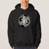 voetbal Player Custom Team Number Hoodie (Voorkant)