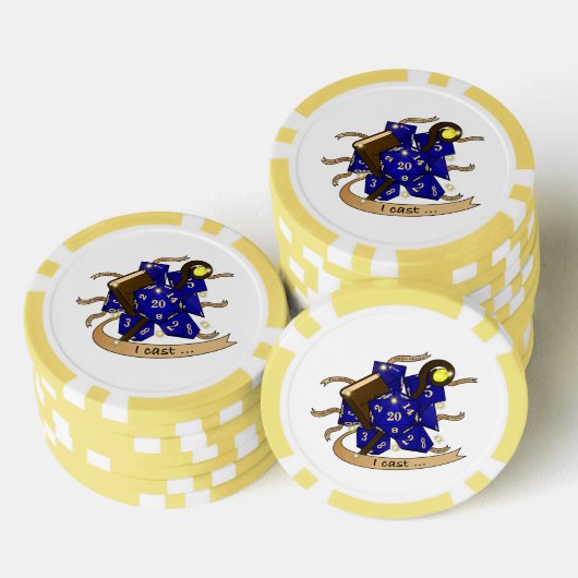 Voetbal Poker Chips (Opstapeling)
