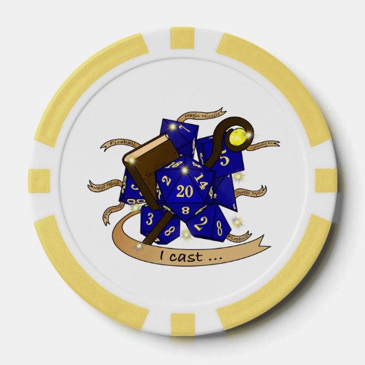 Voetbal Poker Chips (Voorkant)