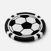 Voetbal Pokerchips (Enkel)