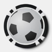 Voetbal Pokerchips (Achterkant)