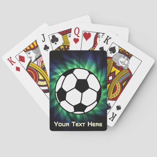 Voetbal Pokerkaarten (Achterkant)