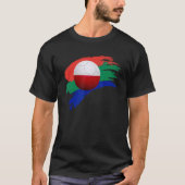 Voetbal Polen Nationaal Football van het voetbalte T-shirt (Voorkant)
