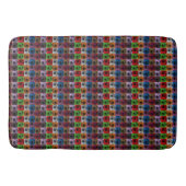 Voetbal Pop Art Pattern Badmat (Voorkant)