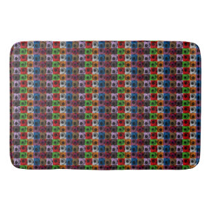 Voetbal Pop Art Pattern Badmat
