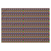 Voetbal Pop Art Pattern Tafelkleed (Voorkant (Horizontaal))