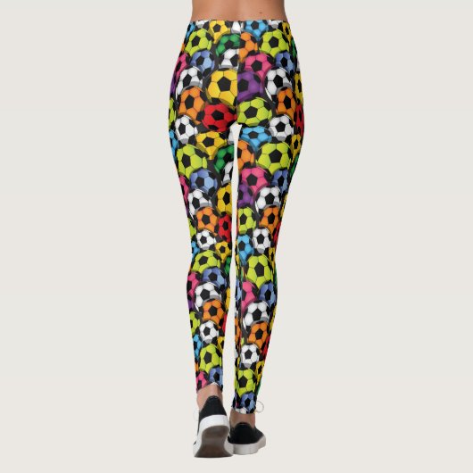 Voetbal Pop Mode Leggings (Achterkant)