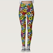 Voetbal Pop Mode Leggings (Voorkant)