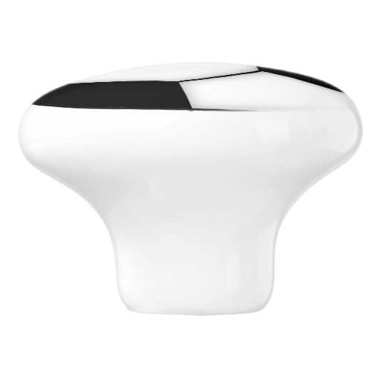 Voetbal Porcelain Knobs Keramische Knop (Zijkant)
