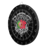 Voetbal Portugal Dartbord (Voorkant Rechts)