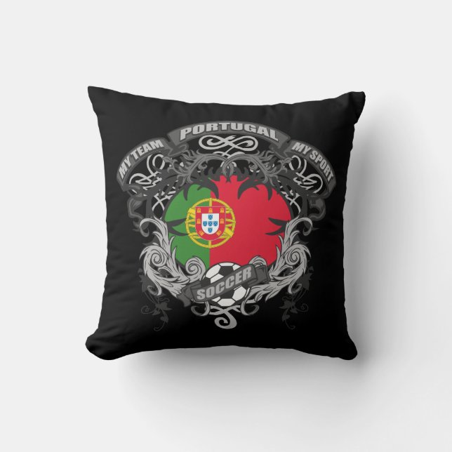 Voetbal Portugal Kussen (Voorkant)