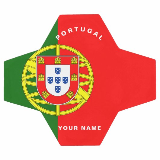 Voetbal Portugese vlag (Enkel)