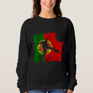 Voetbal Portugese Voetbalspeler Portugese Trots Trui