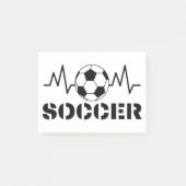 Voetbal Post-it® Notes (Voorkant)