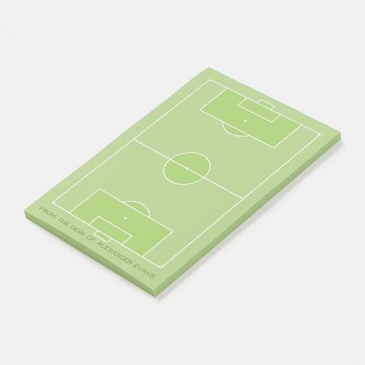 Voetbal Post-it® Notes (Schuin)