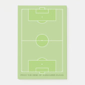Voetbal Post-it® Notes (Voorkant)