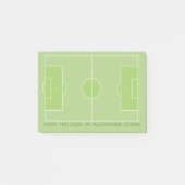 Voetbal Post-it® Notes (Voorkant)