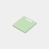 Voetbal post-it® notes (Schuin)