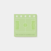 Voetbal Post-it® Notes (Voorkant)