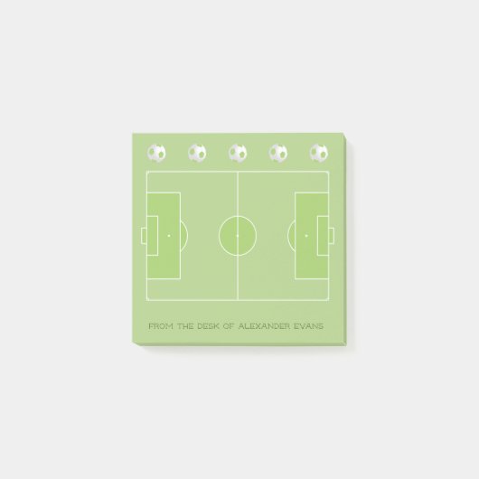 Voetbal Post-it® Notes (Voorkant)