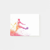 Voetbal Post-it® Notes (Voorkant)