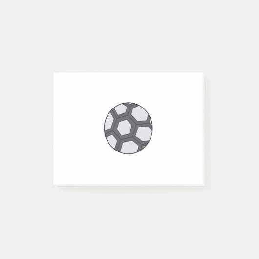 Voetbal Post-it® Notes (Voorkant)