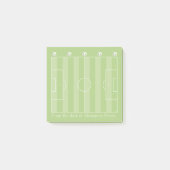 Voetbal Post-it® Notes (Voorkant)