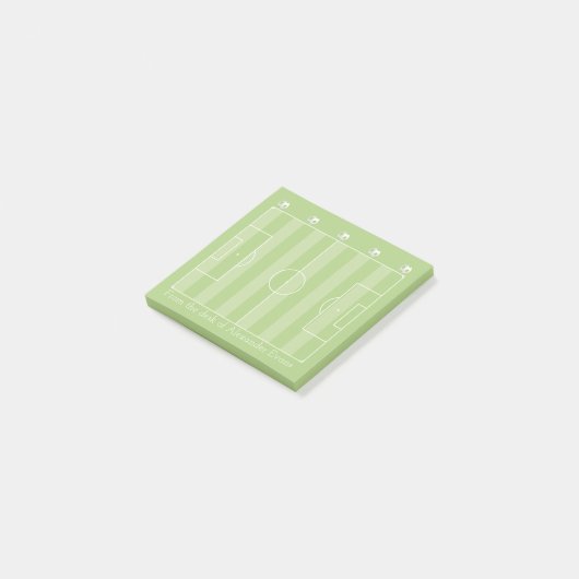 Voetbal Post-it® Notes (Schuin)
