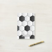 "Voetbal" Post-it® Notes (Op bureau)