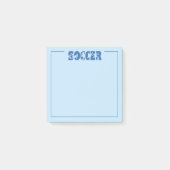 Voetbal  post-it® notes (Voorkant)