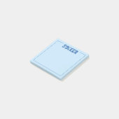 Voetbal  post-it® notes (Schuin)