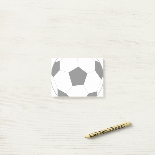 Voetbal Post-it® Notes (Op bureau)