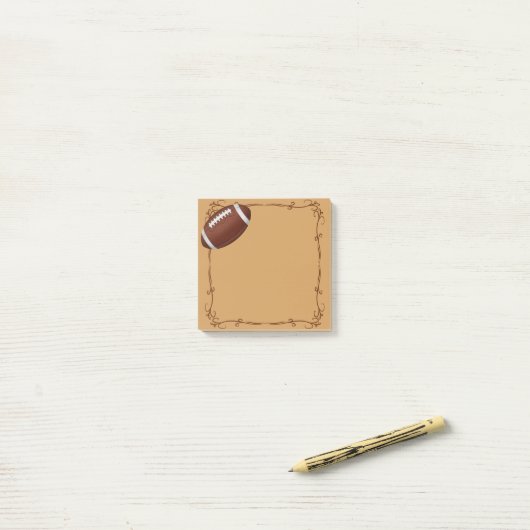 Voetbal post-it® notes (Op bureau)