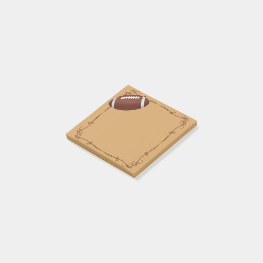Voetbal post-it® notes (Schuin)