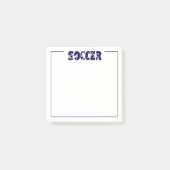 Voetbal  post-it® notes (Voorkant)