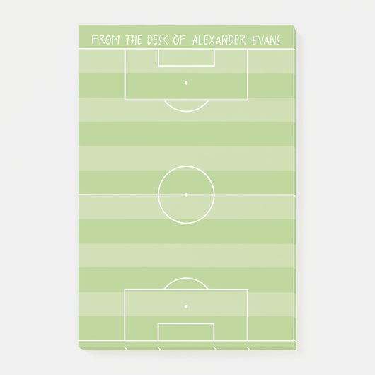 Voetbal Post-it® Notes (Voorkant)