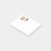 Voetbal Post Notities Post-it® Notes (Schuin)