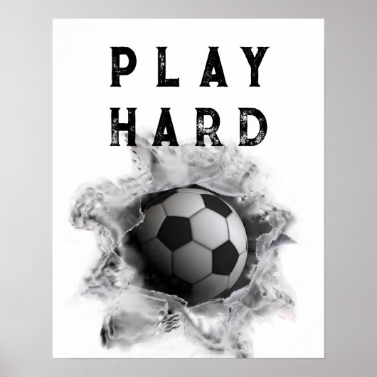 Voetbal Poster (Voorkant)