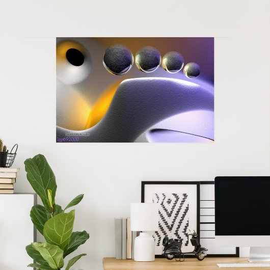 Voetbal Poster (Thuiskantoor)