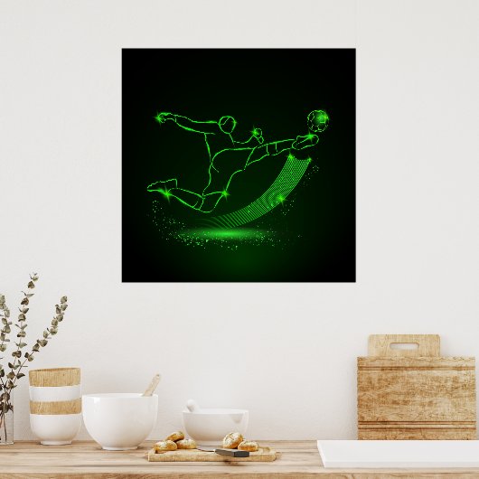 Voetbal Poster (Keuken)