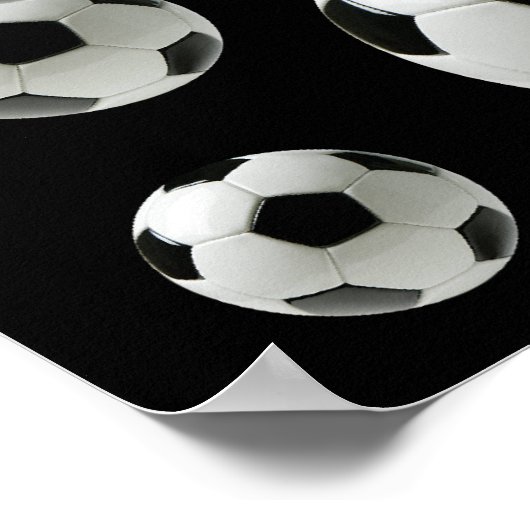 Voetbal Poster (Hoek)