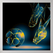 Voetbal Poster (Voorkant)