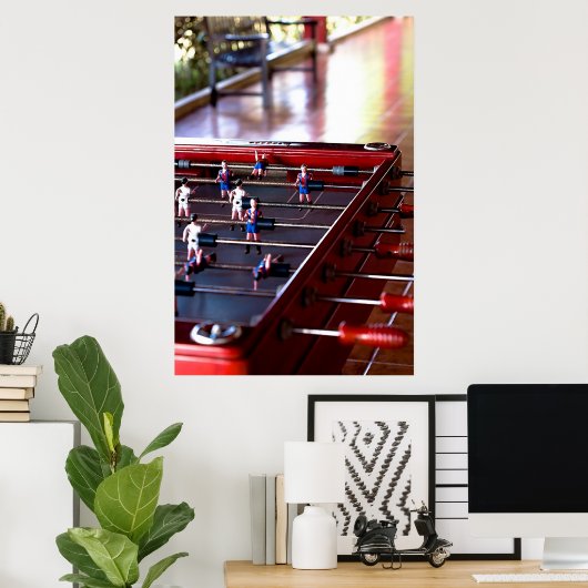 Voetbal Poster (Thuiskantoor)