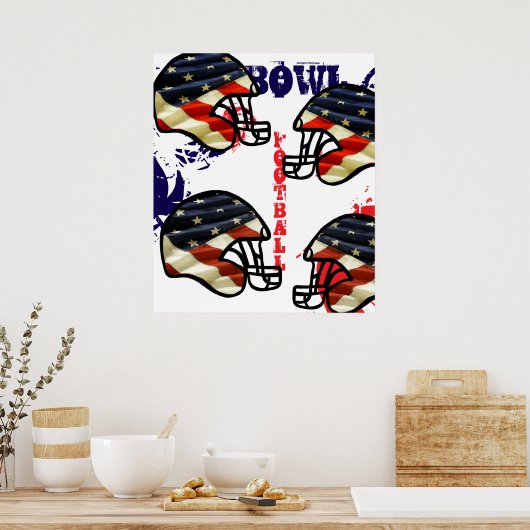VOETBAL POSTER (Keuken)