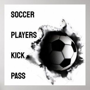 Voetbal Poster