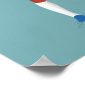 Voetbal Poster voor verjaardagsviering (Hoek)