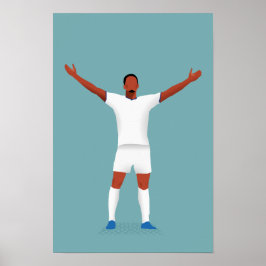 Voetbal Poster voor verjaardagsviering